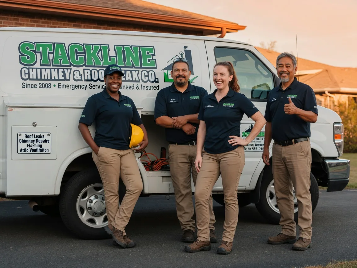 Chimney flashing repair company in Fawnskin, CA